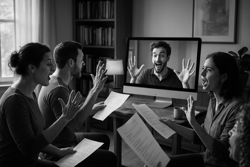 interactive live acting training